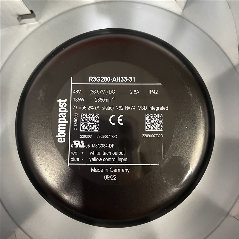 EBM cooling fan R3G280-AH33-31