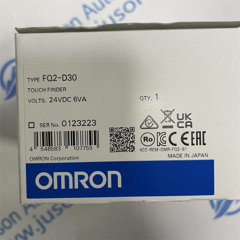 Omron Touch based operator FQ2-D30 
