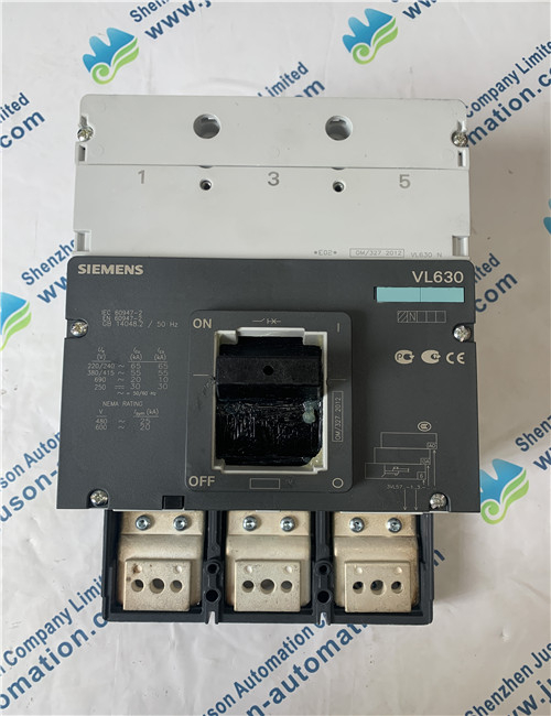 SIEMENS 3VL5763-1AA36-0AA0 circuit breaker VL630N w/o Electronic Trip Unit standard breaking capacity Icu=55kA/415V AC, 3-pole In=< 630A