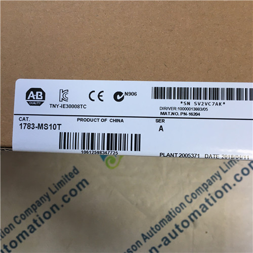 Allen Bradley PLC module 1783-MS10T 
