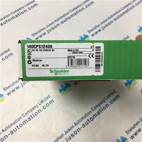 Schneider 140CPS12400 power supply module Modicon Quantum - 115 V/230 V AC - redundant