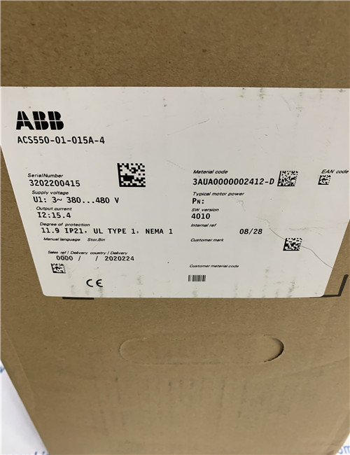 ABB ACS550-01-015A-4 Frequency converter
