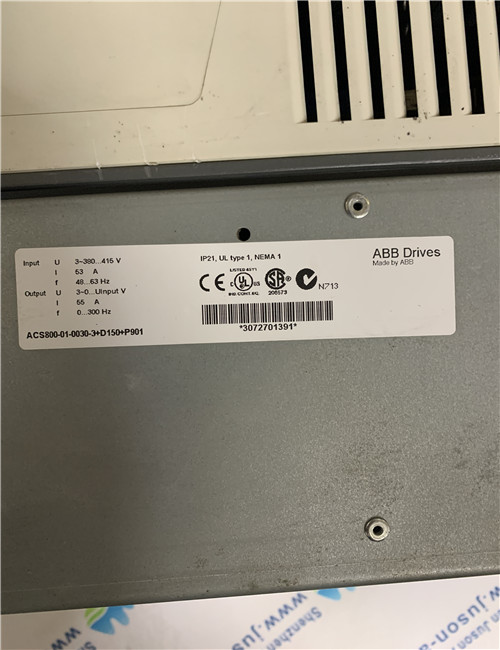 ABB ACS800-01-0030-3+D150+P901 Frequency converter