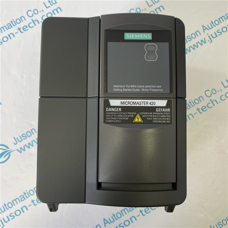 SIEMENS inverter 6SE6420-2UC22-2BA1 MICROMASTER 420 without filter 200-240 V 1/3 AC+10/-10% 47-63 Hz constant torque 2.2 kW overload 150% for 60 s 