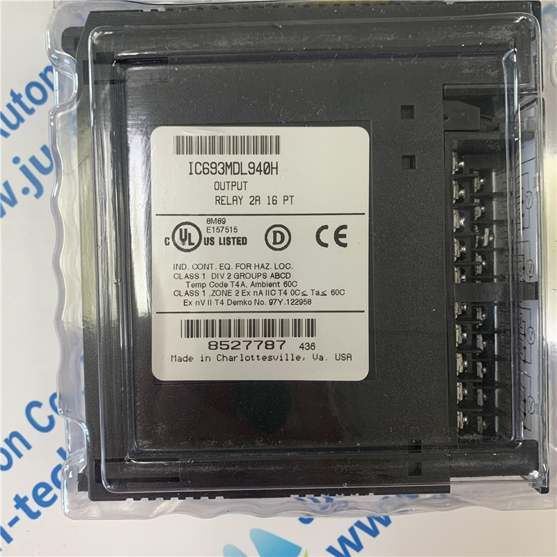 GE FANUC programmable controller IC693MDL940H