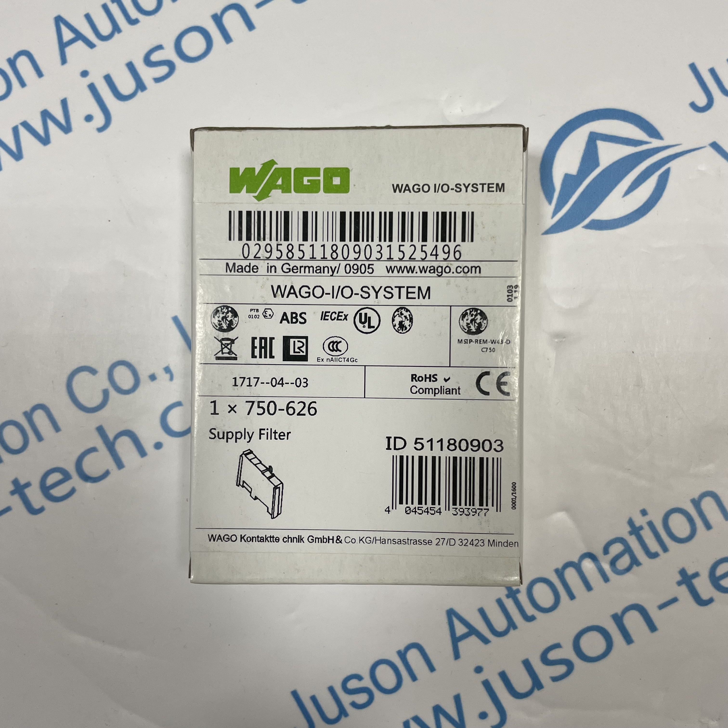 WAGO analog input module 750-626