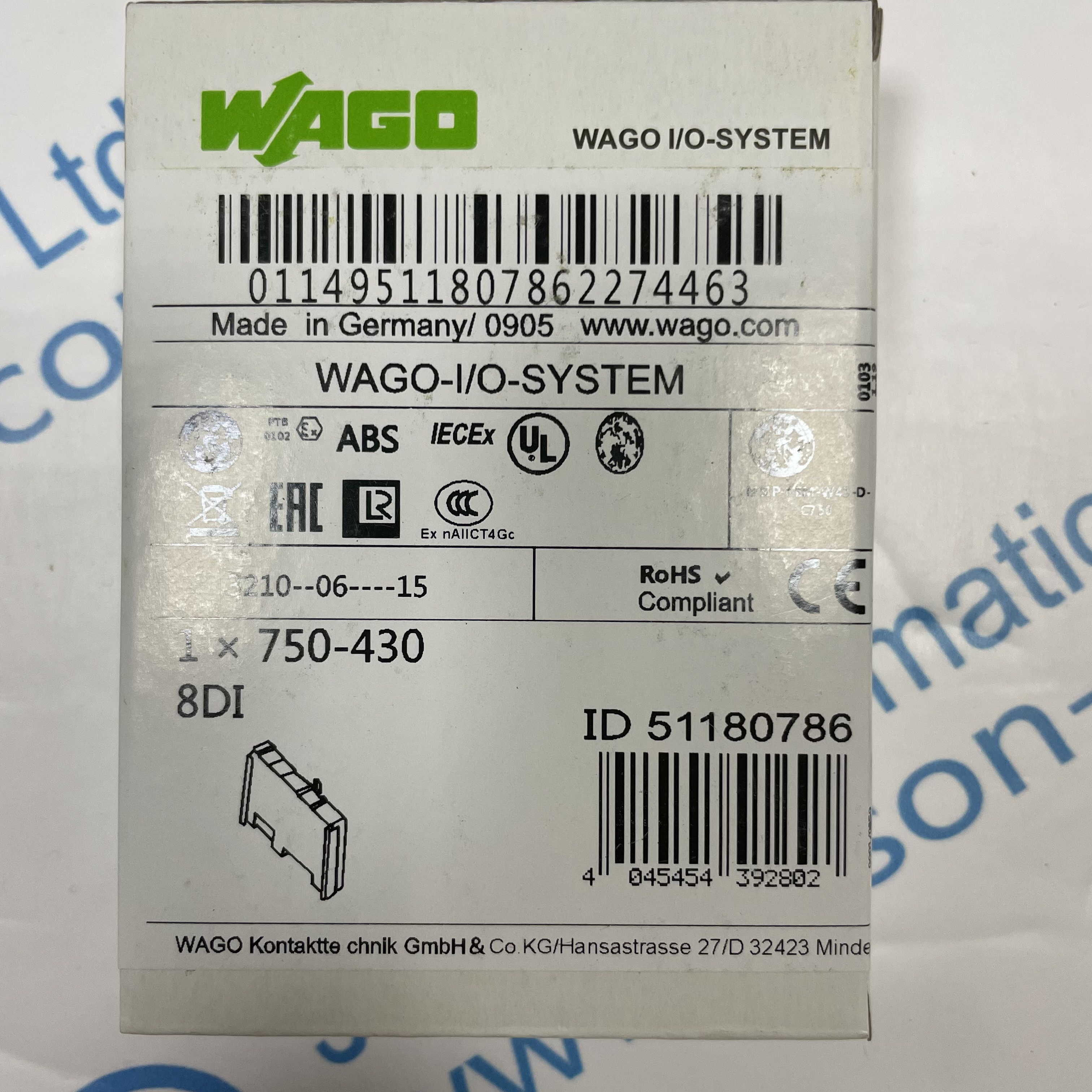 WAGO Bus adapter 750-430 
