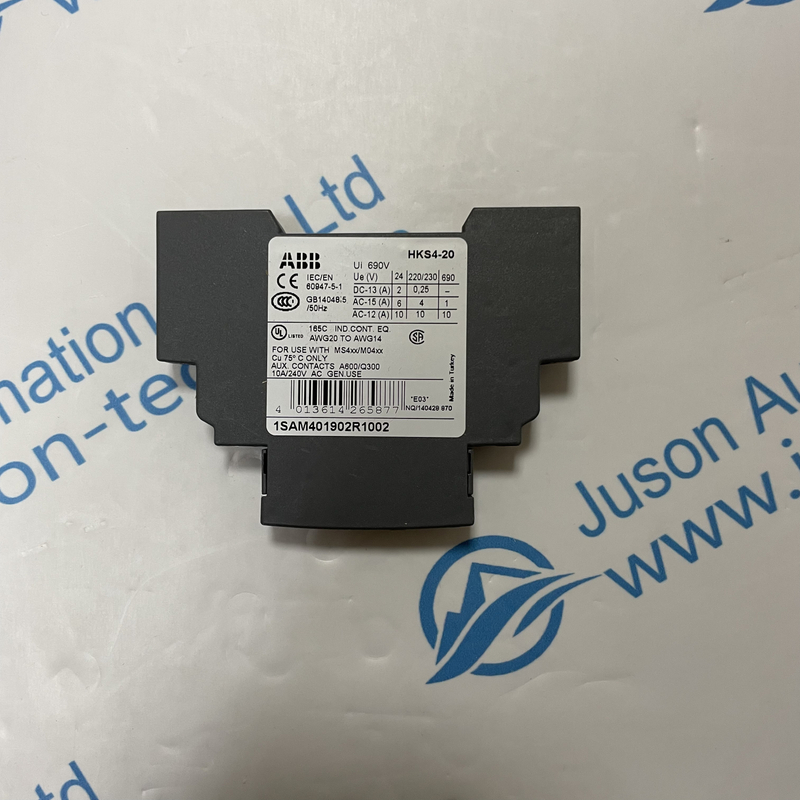 ABB motor starter auxiliary devices HKS4-20