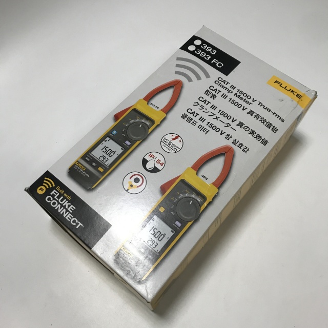 Fluke Solar powered clamp meter 393 FC 