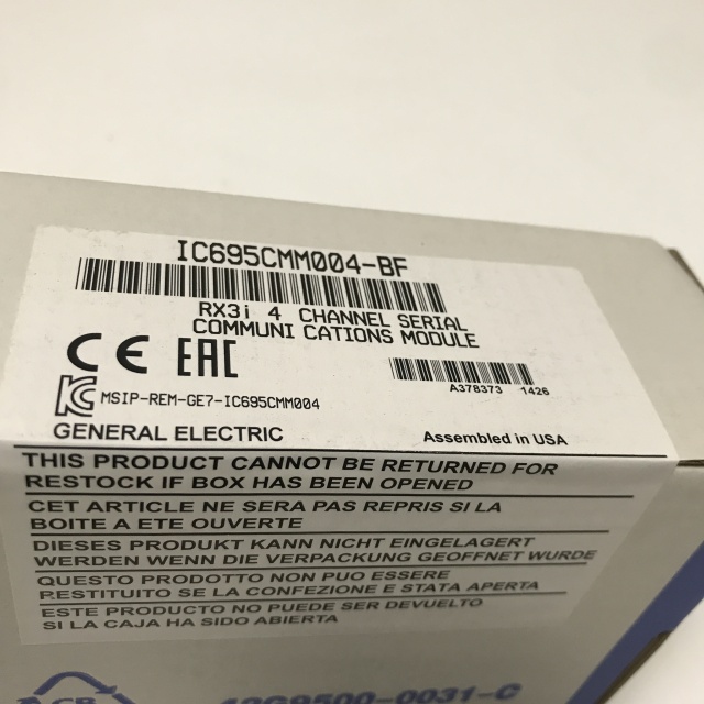 GE Ethernet module IC695CMM004