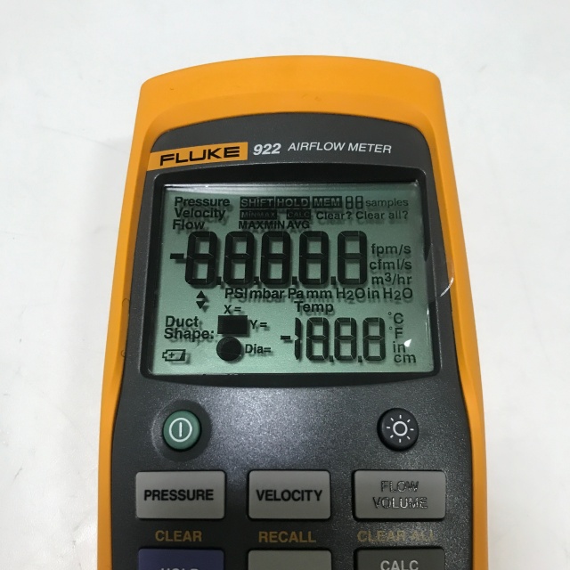 FLUKE Air Flow Detector 922