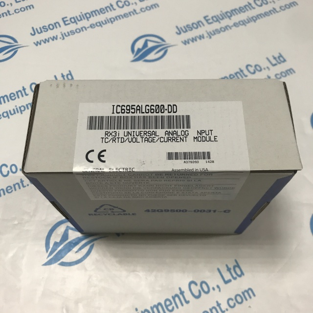 GE Analog input module IC695ALG600-DD