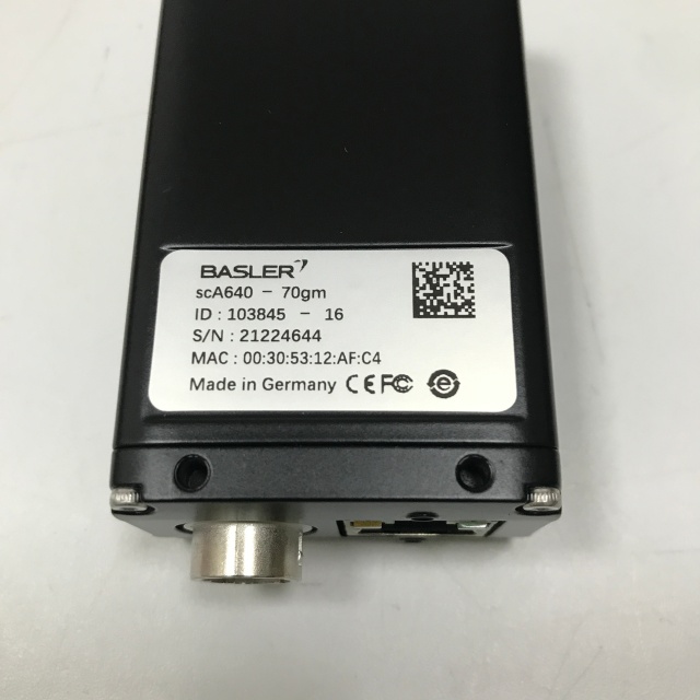 Basler industrial camera SCA640-70GM