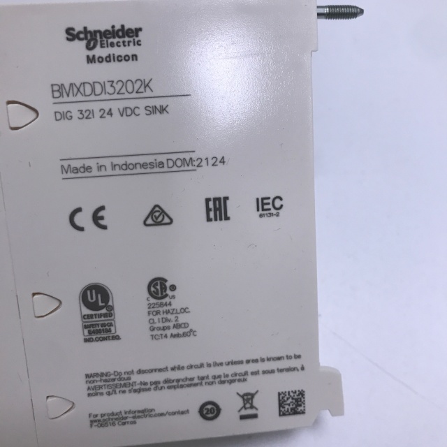Schneider Digital Input Module BMXDDI3202K