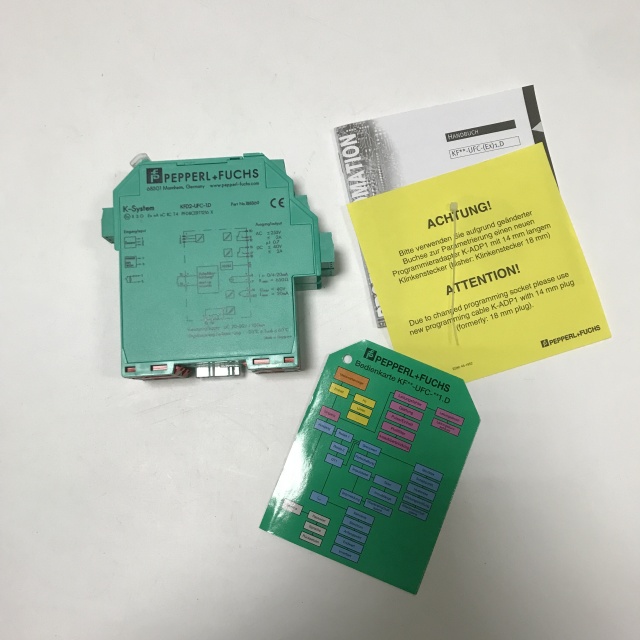 Pepperl + Fuchs Isolated safety barrier KFD2-UFC-1.D