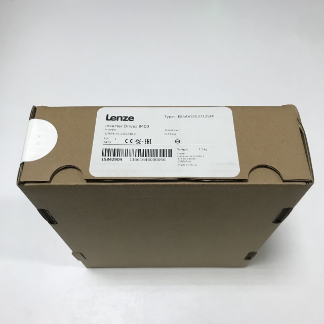 Lenze inverter E84AVSCE3712SX0