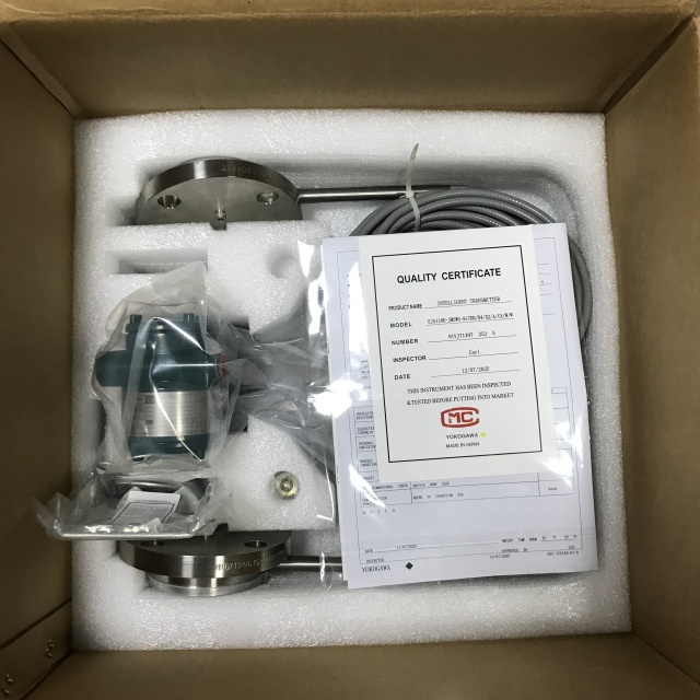 Yokogawa Differential pressure transmitter EJA110E-JMSWG-917DB D4 X2 A CA W W