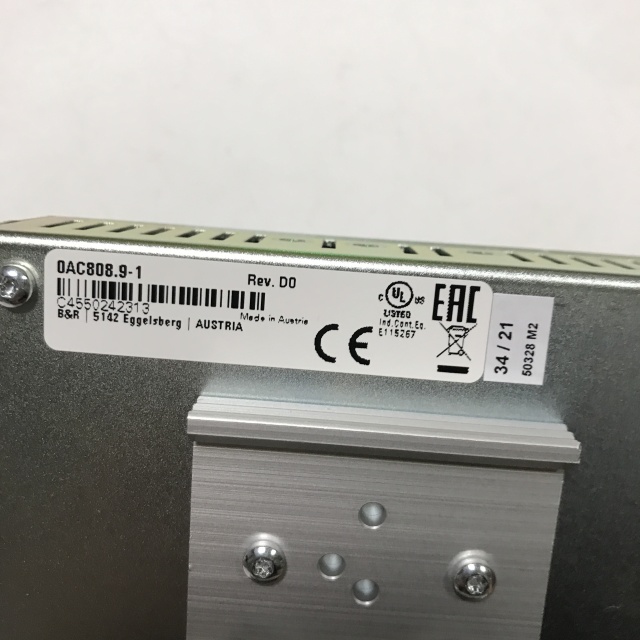 B&R Industrial grade switch 0AC808 