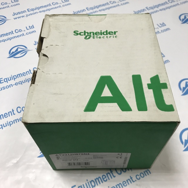 Schneider variable speed drive ATV312H075N4 ATV312 - 0.75kW - 2.4kVA - 41W - 380..500 V- 3-phase supply