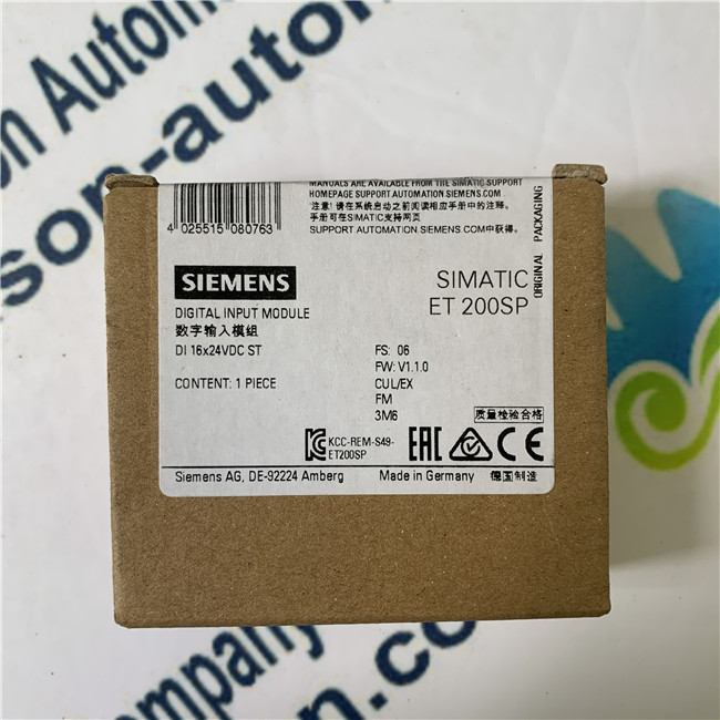 SIEMENS 6ES7131-6BH00-0BA0 SIMATIC ET 200SP, digital input module
