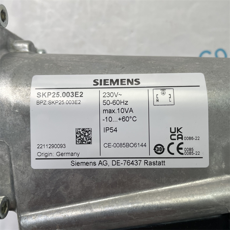 SIEMENS valve actuator SKP25.003E2