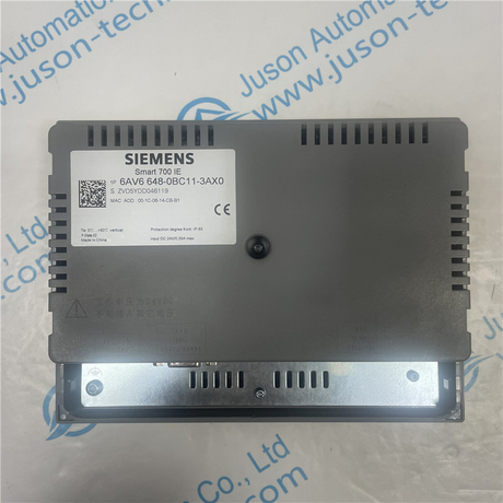 SIEMENS fine panel 6AV6648-0BC11-3AX0 SIMATIC HMI SMART 700 IE