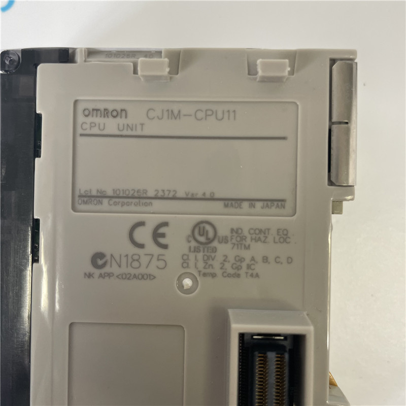 thumbnail image 2 of OMRON CJ2M-CPU11 CPU Unit – CJ2MCPU11, Brand New In Box, Chips Gate 2 of 6