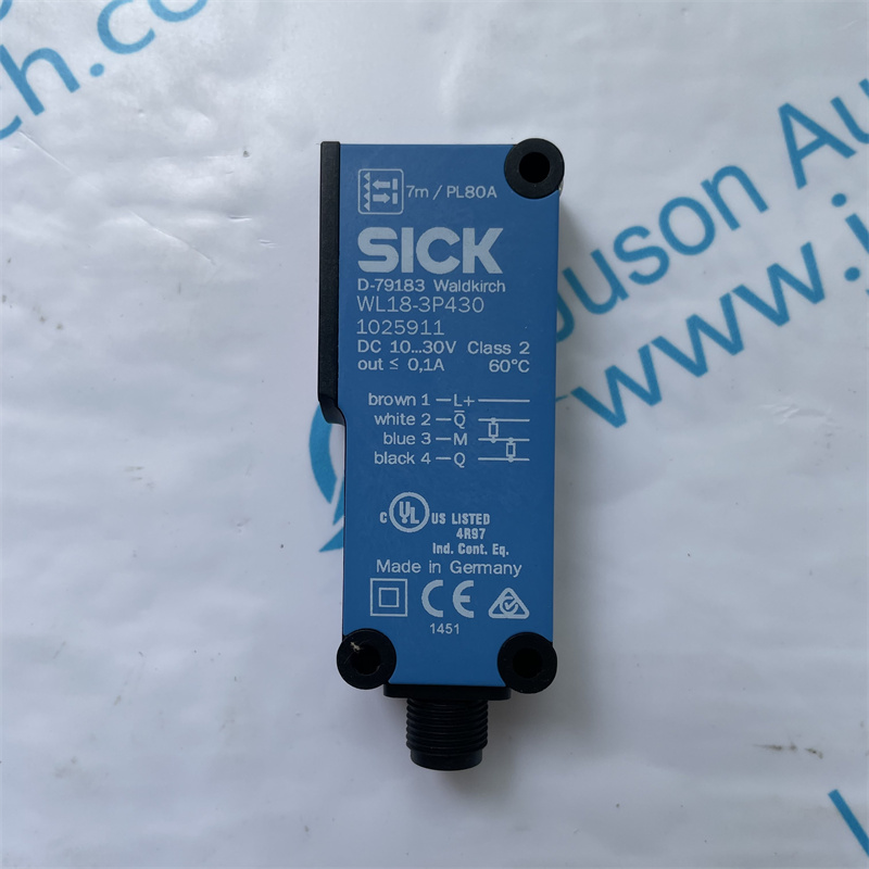 SICK remote distance sensor WL18-3P430 