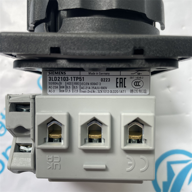 SIEMENS switch disconnector 3LD2103-1TP51