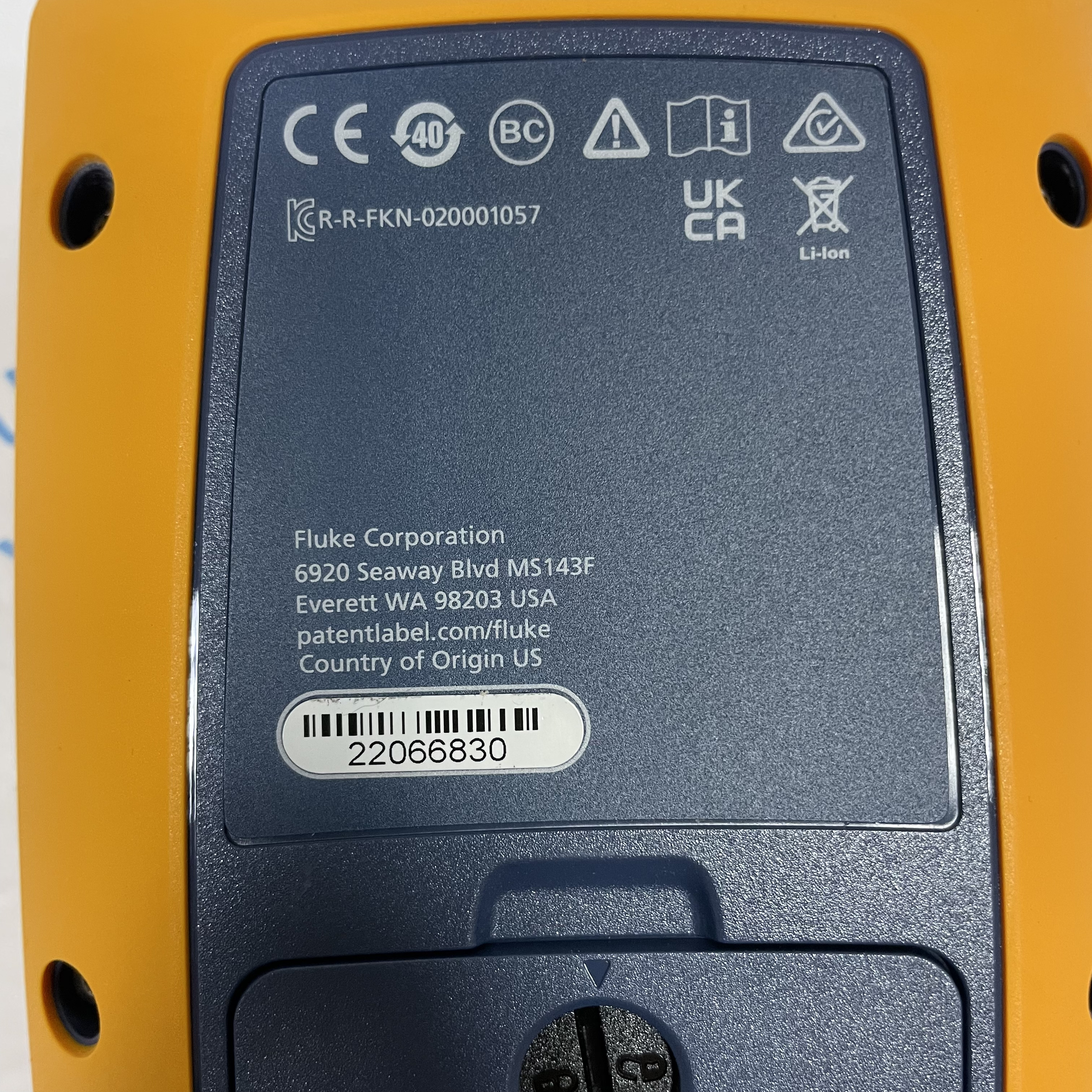 FLUKE cable network tester LIQ-KIT