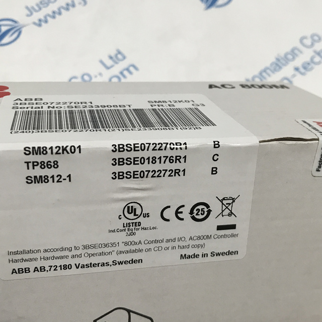 ABB controller 3BSE072270R1