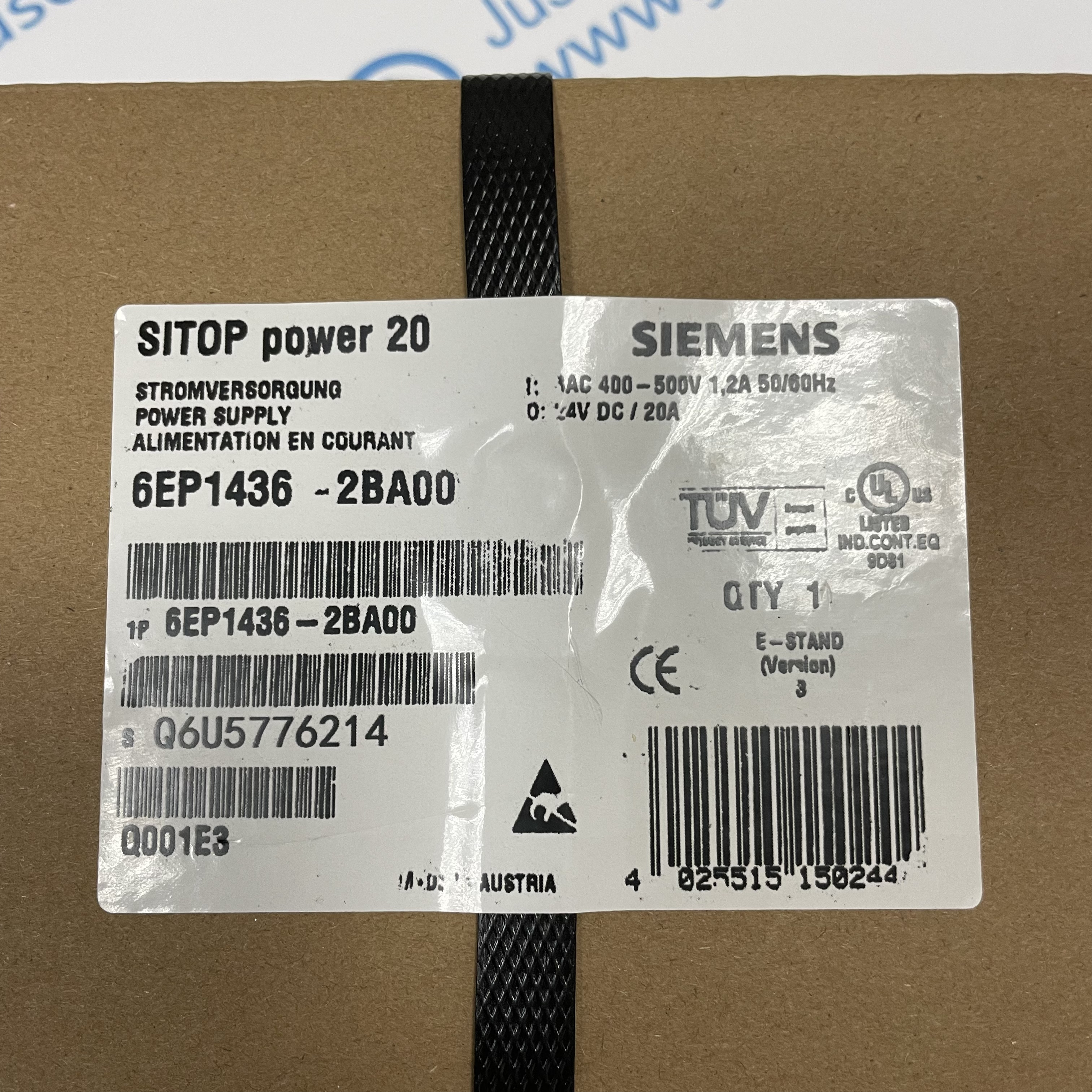 SIEMENS power module 6EP1436-2BA00