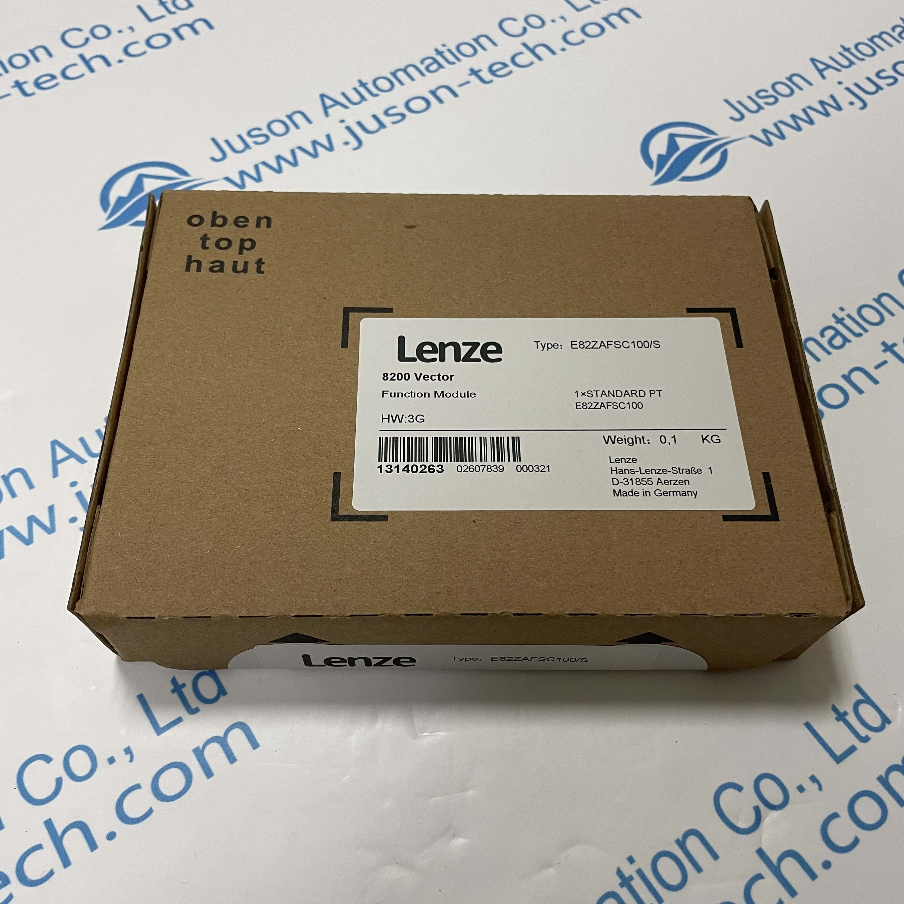 Lenze frequency converter module E82ZAFSC100