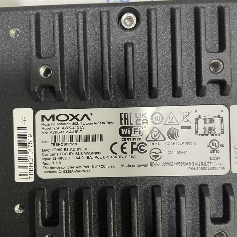 MOXA wireless ap AWK-4131A-US-T