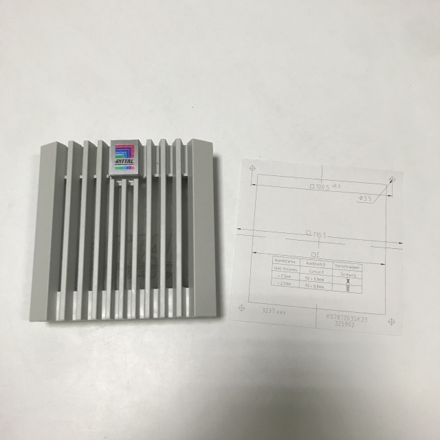 RITTAL Fan filter 3237.300