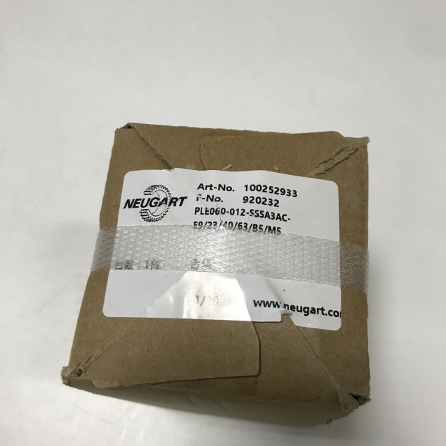 Neugart speed reducer PLE060-012-SSSA3AC-E9 23 40 63 B5 M5