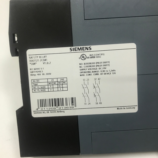 SIEMENS relay 3SK1121-2CB41