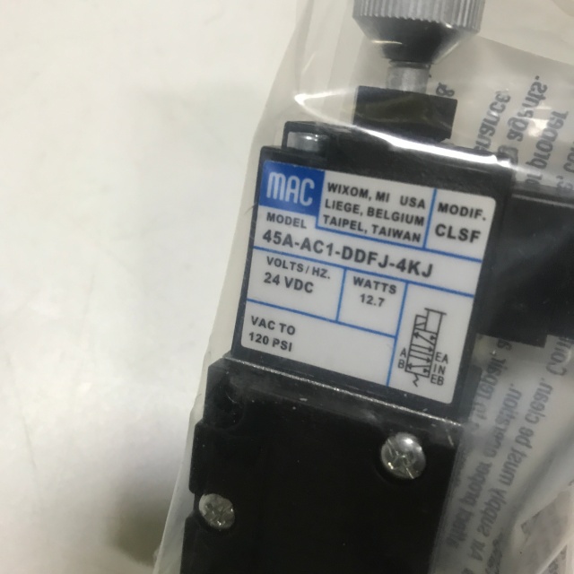 MAC solenoid valve 45A-AC1-DDFJ-4KJ