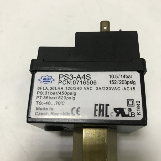 ALCO pressure switch PS3-A4S（0716506）