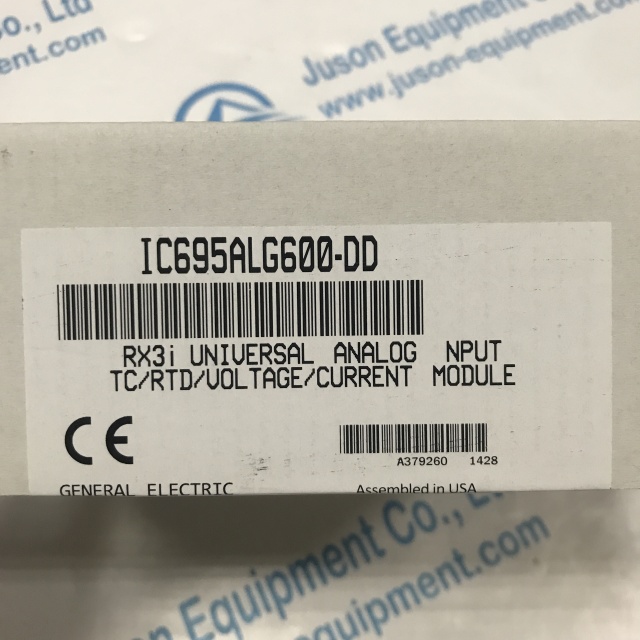 GE Analog input module IC695ALG600-DD