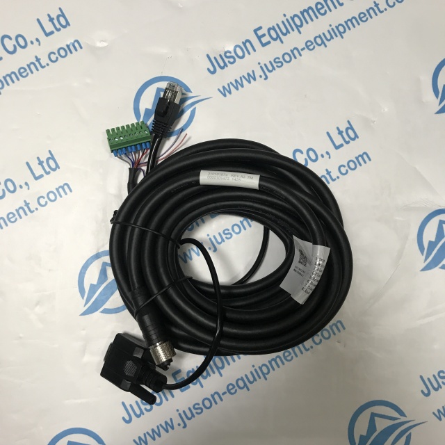 Hikrobot External power cord MV-IDA-PE-M12A17pF-openRJ45DB9-HF-7m