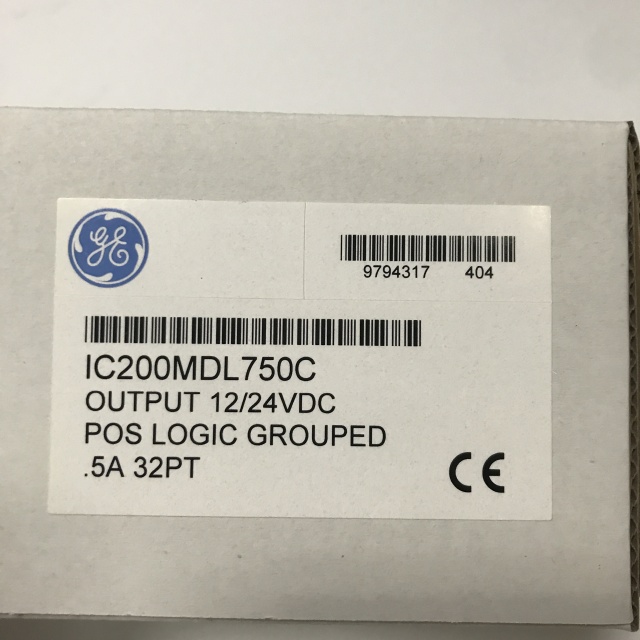 GE Digital Input/Output Module IC200MDL750