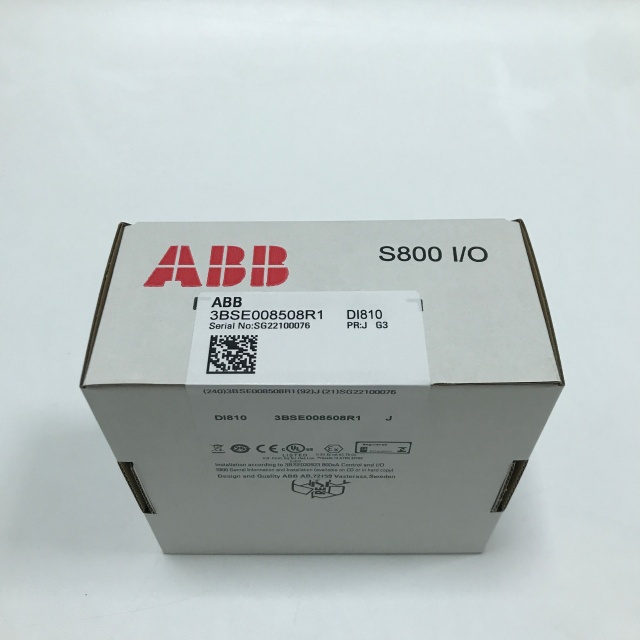 ABB PLC digital input and output module 3BSE008508R1 DI810