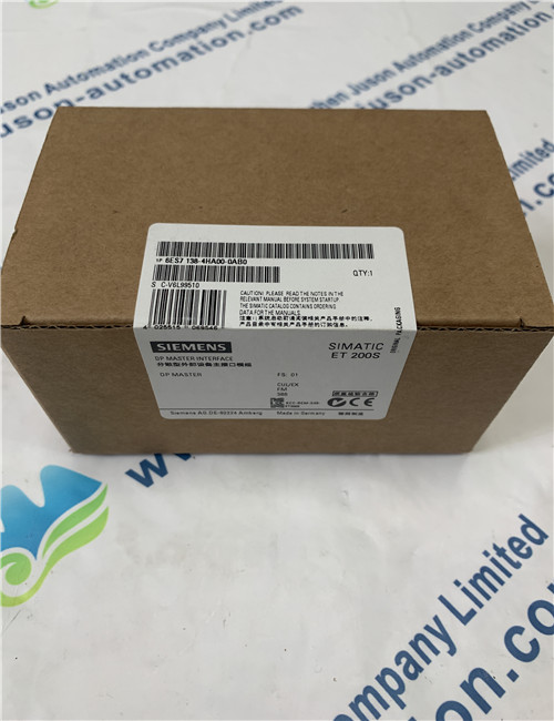 SIEMENS DP Master Station Module 6ES7138-4HA00-0AB0 SIMATIC DP,DP master interface for IM151-7 CPU or IM151-8 PN/DP (ET200S), module with PROFIBUS DP interface 