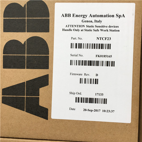 ABB PLC switch output module NTCF23 