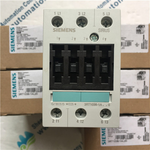 Siemens 3RT1036-1AL20 Power contactor, AC-3 50 A, 22 kW / 400 V 230 V AC, 50 / 60 Hz, 3-pole, Size S2, Screw terminal