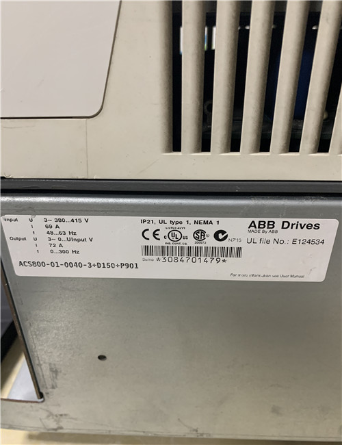 ABB ACS800-01-0030-3+D150+P901 Frequency converter