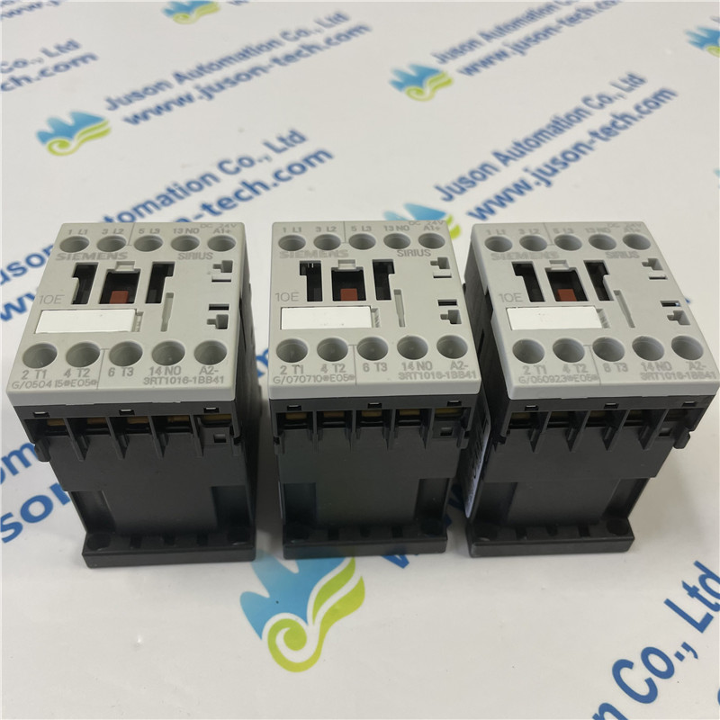 SIEMENS 3RT1016-1BB41 Power contactor, AC-3 9 A, 4 kW / 400 V 1 NO, 24 V DC 3-pole, Size S00 Screw terminal