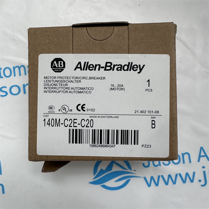 Allen Bradley Motor Circuit Breaker 140M-C2E-C20