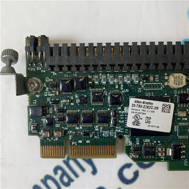 Allen Bradley PLC input and output module 20-750-2262C-2R 